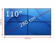 Videowall 2x2 55 inch - 4 days