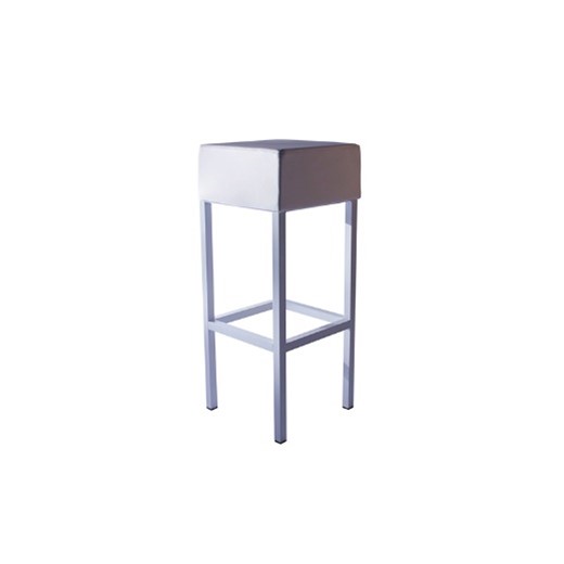 Barkruk Cube - wit