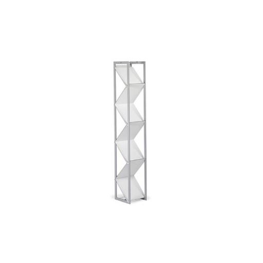 [EXOV101] Leaflet dispenser Spectro LF - grey-white